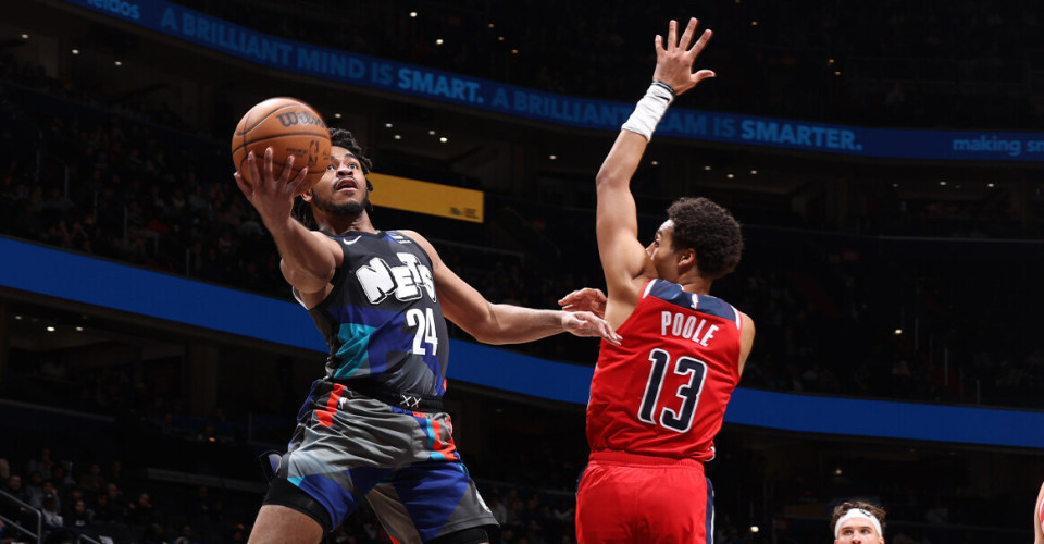 比尔爆砍60分,奇才险胜篮网的简单介绍 比尔爆砍60分,奇才险胜篮网的简单介绍